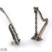 Miniaturi din argint cu tematica muzicala: Harpa